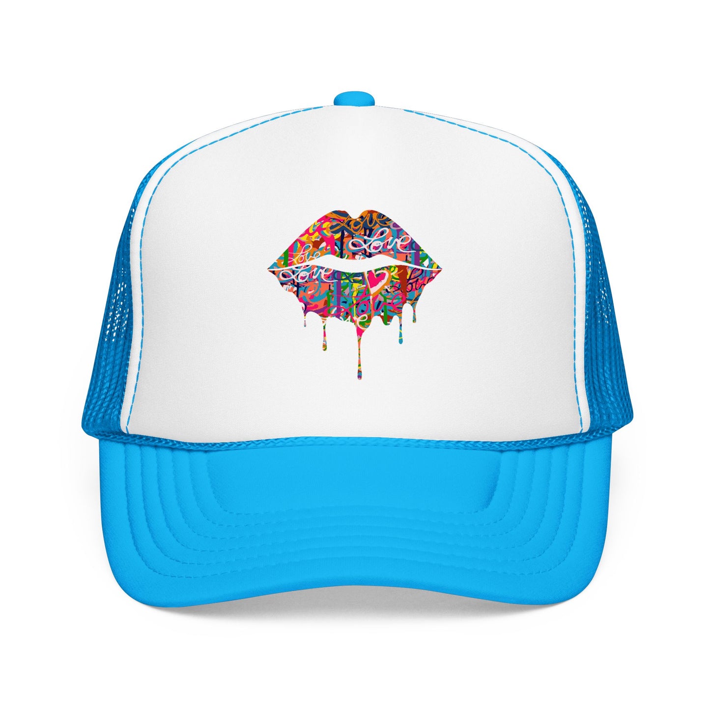 
                  
                    Graffiti Drip Lips Trucker Hat
                  
                
