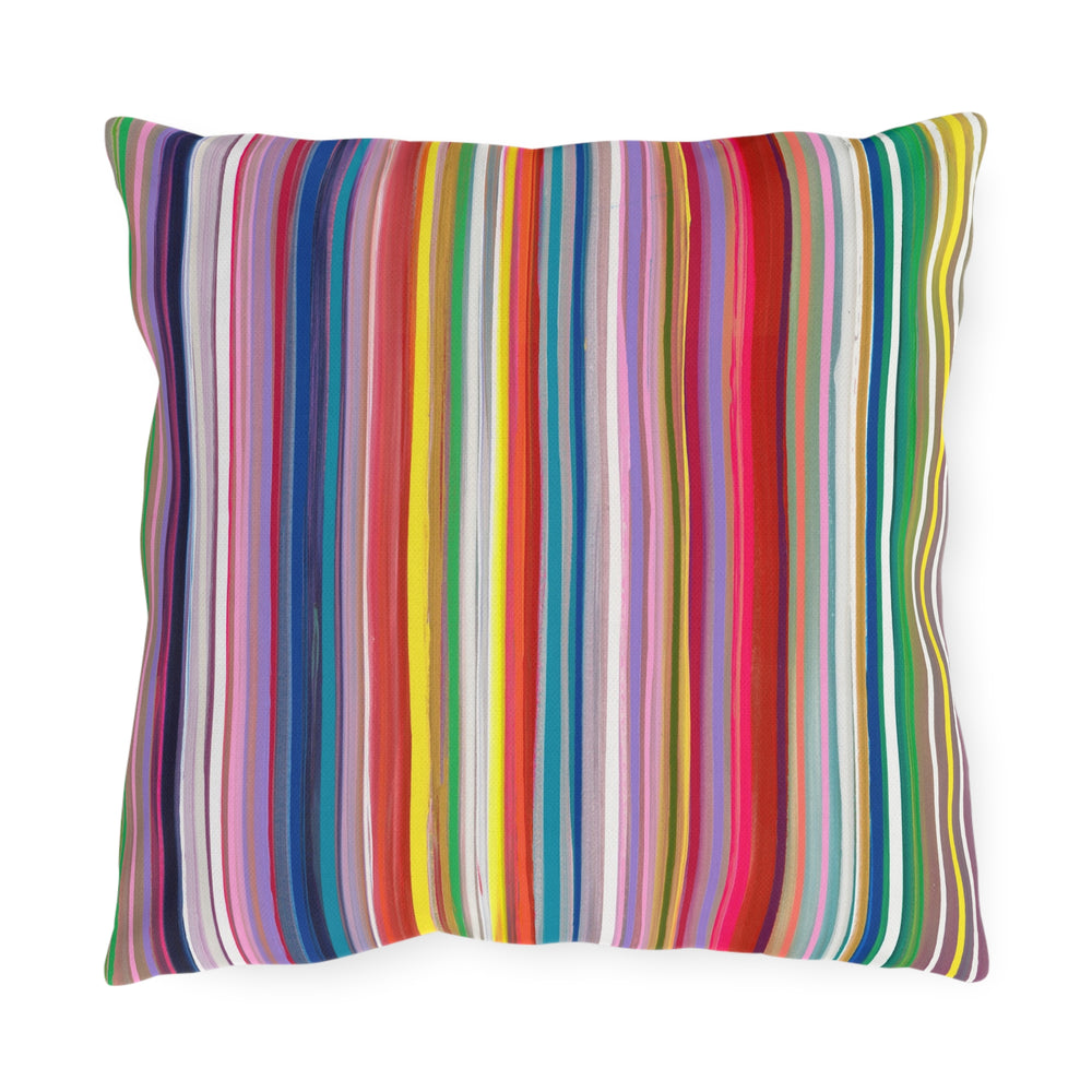 Candy Stripe-outdoor pillow