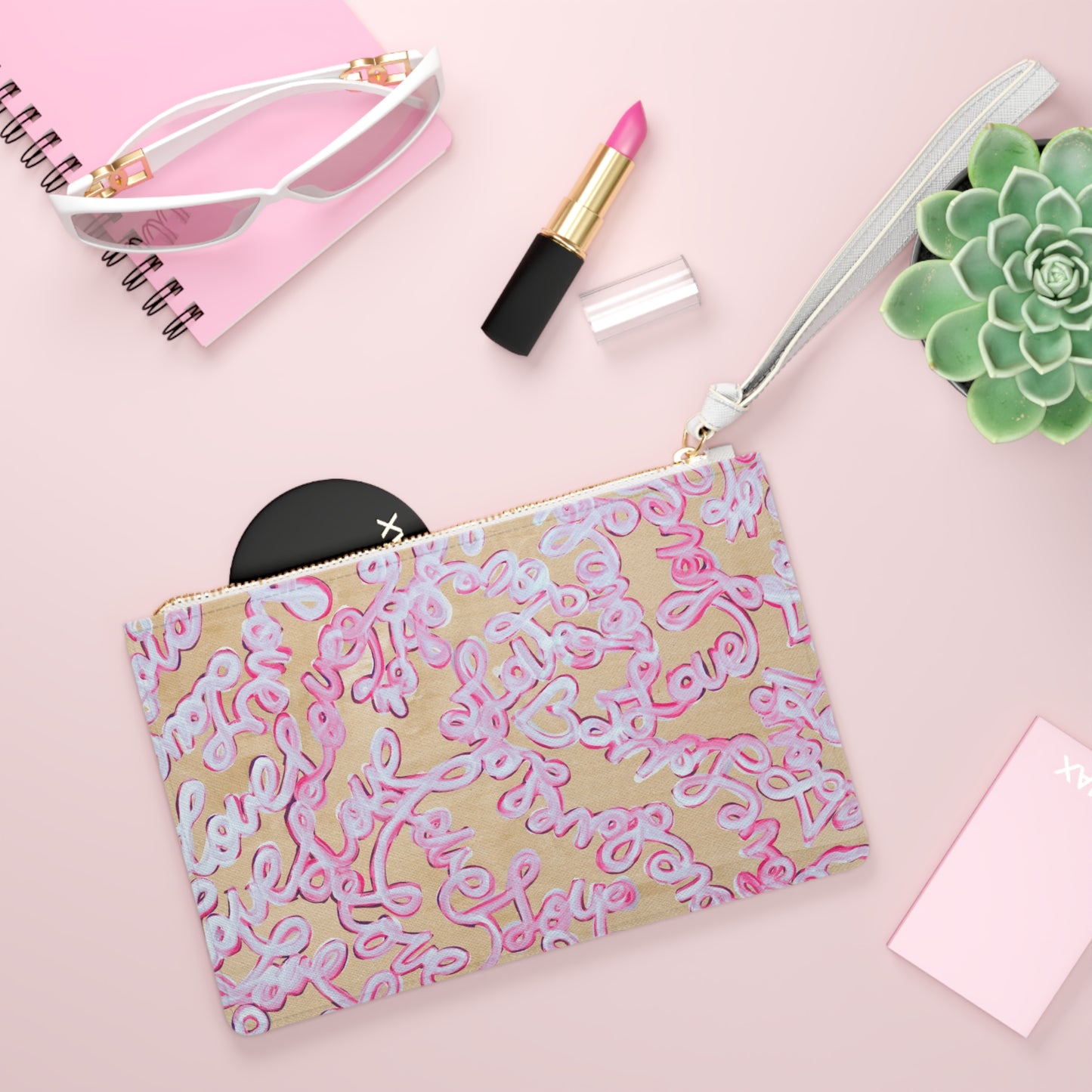 
                  
                    Lacey Love Pink Mini Clutch
                  
                