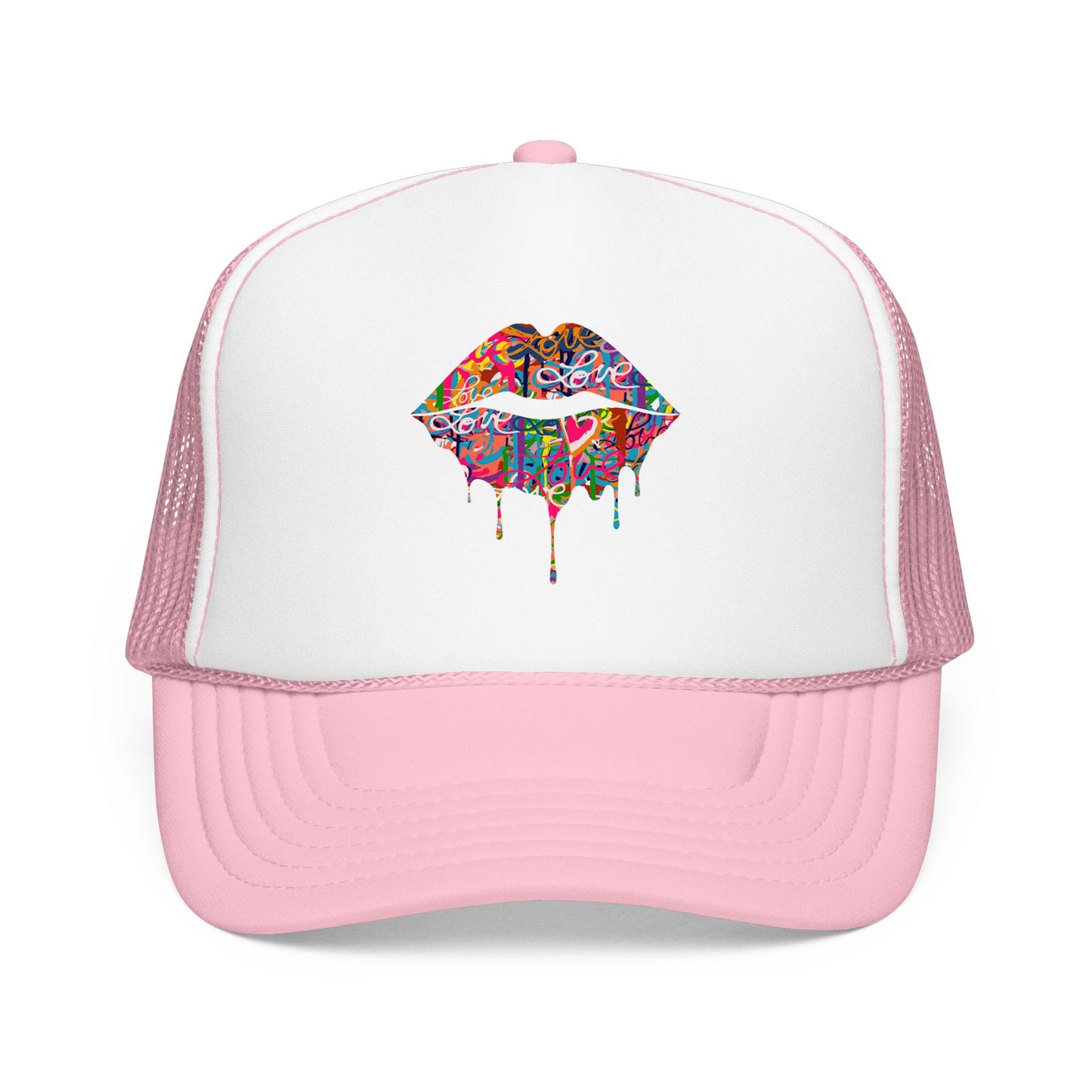 
                  
                    Graffiti Drip Lips Trucker Hat
                  
                