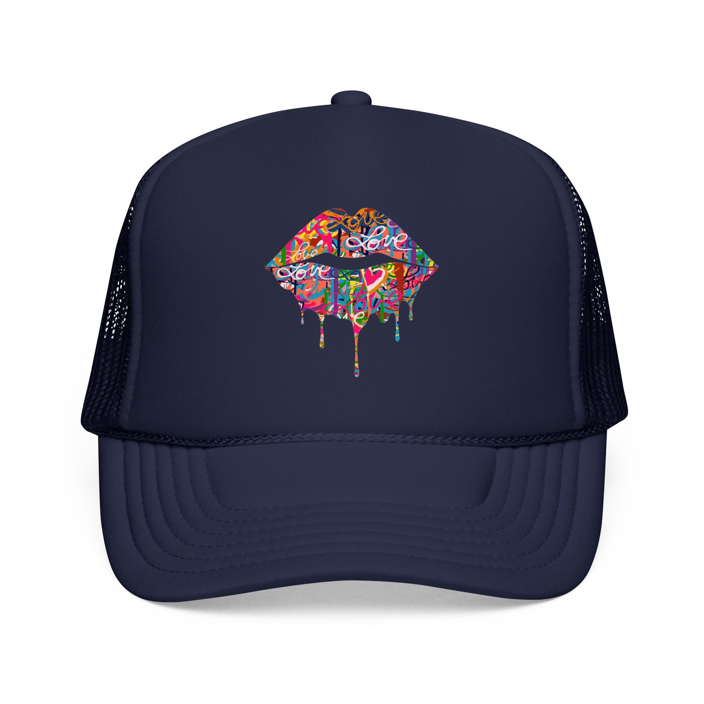 
                  
                    Graffiti Drip Lips Trucker Hat
                  
                