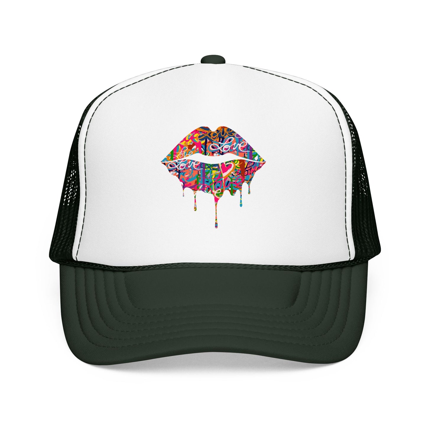 
                  
                    Graffiti Drip Lips Trucker Hat
                  
                