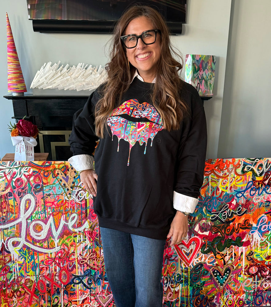 
                  
                    Love Lips Sweatshirt
                  
                