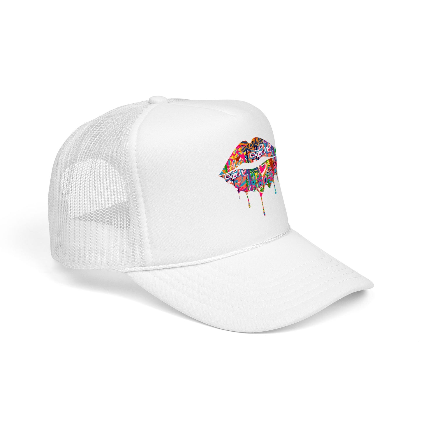 
                  
                    Graffiti Drip Lips Trucker Hat
                  
                