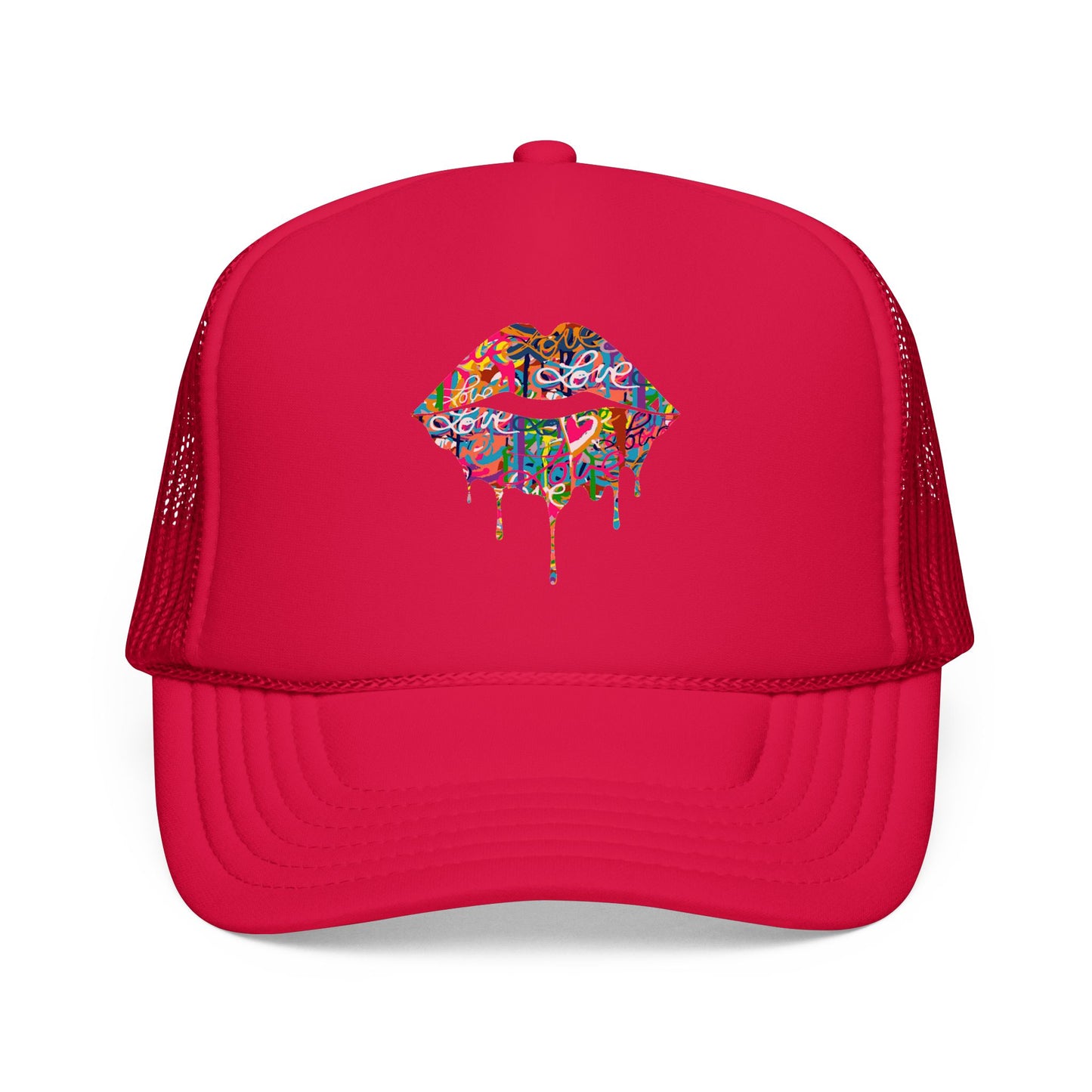 
                  
                    Graffiti Drip Lips Trucker Hat
                  
                
